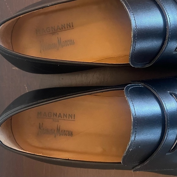 Magnanni for Neiman Marcus Penny Loafers Mens Slip-On Shoes main image 9